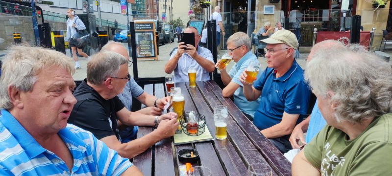 Colin Chatterton, Nigel Scott, Richard Pennington, Colin Woodbridge, Sid Weeks, Dave Sharp, Brian Fairbrother and ???